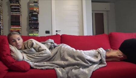GABRIELLA - Watching my favourite tv serie 3 - ENDLESS foot worship NON STOP