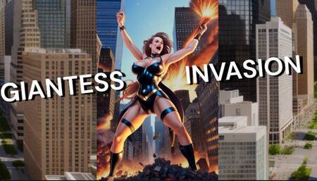 Giantess Invasion #7 - Destroying The City Of Men