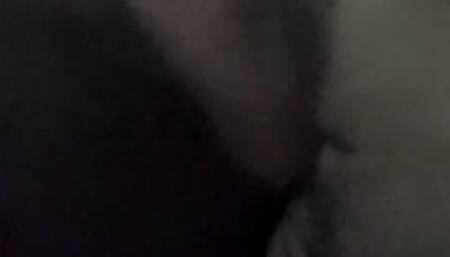 He rides the wife’s strap on cock