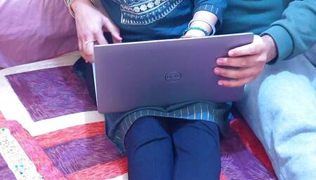 indian Desi bhabhi Rukhsara had an affair with boss fucked her in dress while husband was not at home