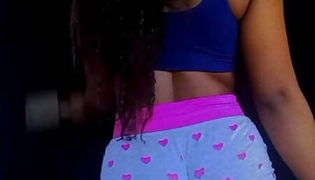 Your sexy brunette comes with new interesting activities