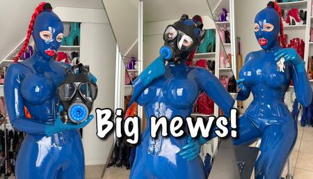 Such an interesting gas mask ????