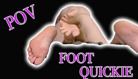 POV Foot Quickie