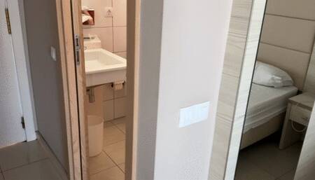 Step son likes to watch step mom toilet pee