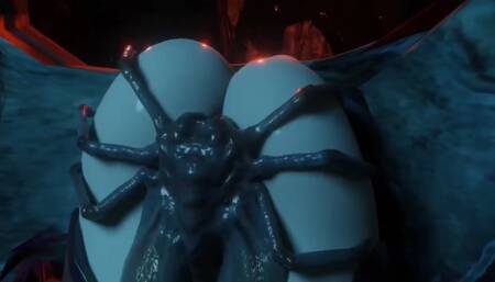Alien Full of Lust Fucked A Busty Huge Ass Princess GangBang