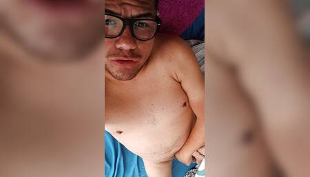 Chubby bator bro mexican playing smallcock