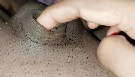 Tiny limp penis and pissing