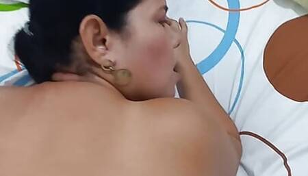 Delicious anal sex with my girlfriend in bed