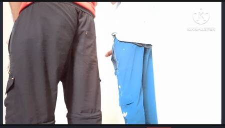 Public Toilet Desi gay Boy sex while Pissing Bathroom Sex