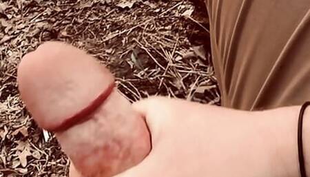 Cum in the woods 2