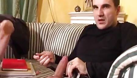 Pretty and sexy schoolgirl gets a good lesson of sodomy