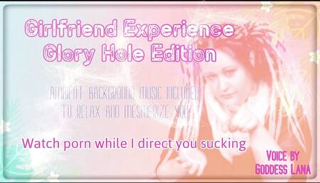 Audio only - Girlfriend experience glory hole edition