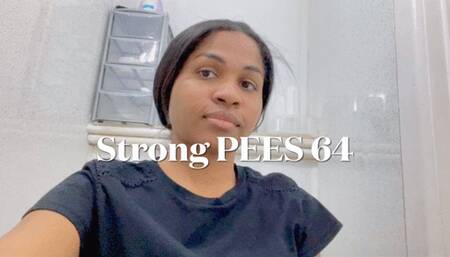 Strong Pees 64 - Sexy compilation of 18 pee clips