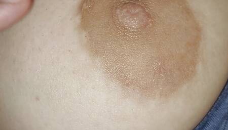 I Let Neighbor touch My Big Natural Tits