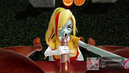 mmd r18 Saki Halloween sexy cosplay fuck want to anal sex milf public  HMV 3d hentai