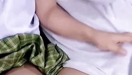 18yr Old Teen Student Fucked by Her Stepdad Before Going to Uni