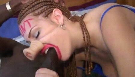 Degraded Piggy - TURNED HER INTO A FUCKPIG WEARING PIGGY SNOUT