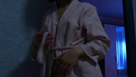 Lera Gives a Blowjob to a Housebreaker in a Country House - Nigonika 2024