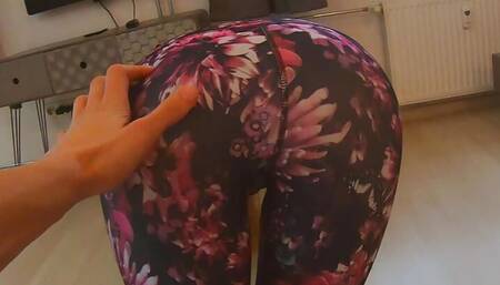 Couldn't resist my stepsister in yoga pants while parents were away