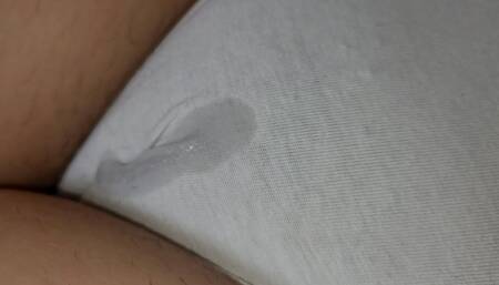 I Spit and Rub Horny Cameltoe Pussy of My Classmate