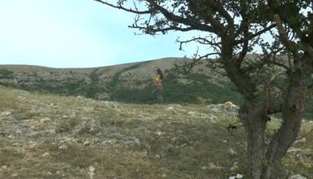 Naked youga solo girl (