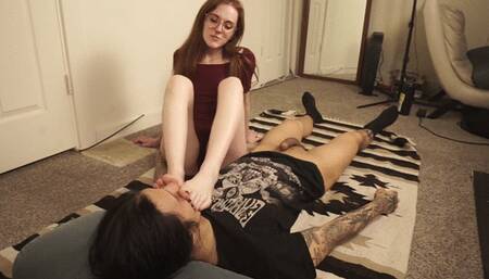 Feet of Face Ball Drain