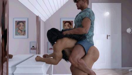 Pony ride lift sex fuck