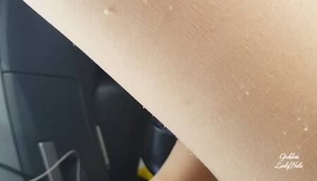 Look at my nude nylonpanties