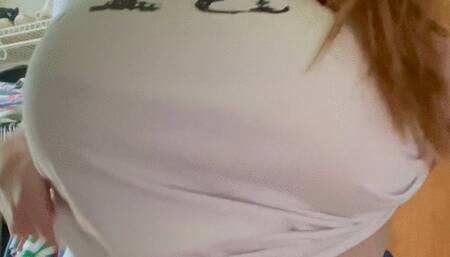 Titty tease, JOI, & cum countdown - 103