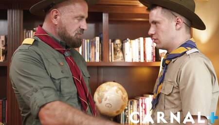 ScoutBoys - Nervous virgin scout Maxx Monroe first time fingered