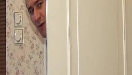 Two horny German sluts cooperate on one big dick