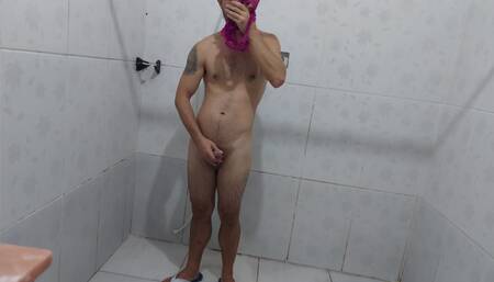 stepmother catches stepson smelling her used panties jerking off, almost cumming, and decides to help him cum