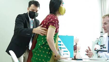 Indian Desi Girl Fucked by her Big Dick Doctor ( Hindi Drama )
