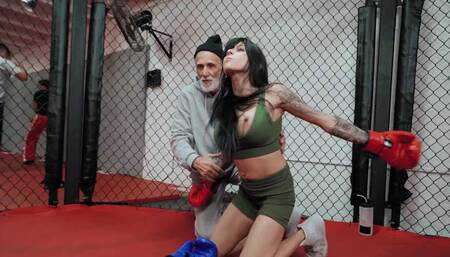 Dude has two tight pussies to fuck and make his own