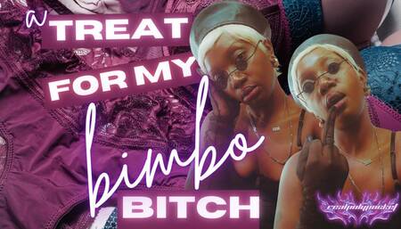 A Treat For My Bimbo Bitch!