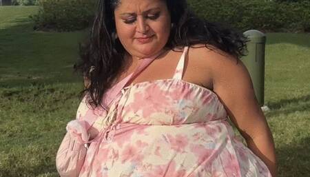 Waddling Around An Amusement Park