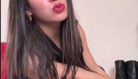 CUSTOM: Bloing kisses and praise kink