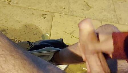 Risky wank part 1 (Djole85)