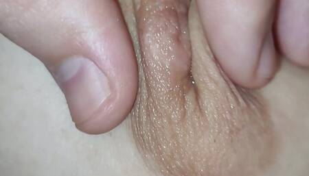 Spitting and Playing with Horny GF's Big Boobs