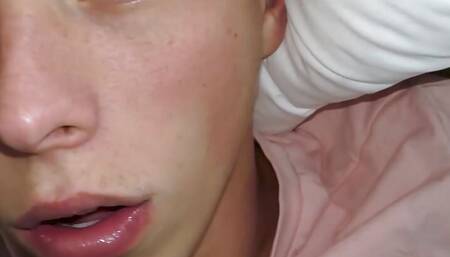 Cock Hungry Teen Danny Shine Drains Older Creep's Balls POV
