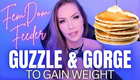FemDom Feeder Guzzle and Gorge to Gain Weight - Jessica Dynamic
