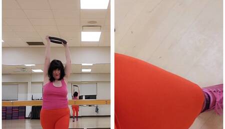 ASMR WATERING THE GYM