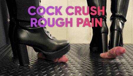 Cock Crush Rough Pain in Black Heels Boots - (Slave POV Version) - TamyStarly - Ball Stomping, Bootjob, Shoejob, Ballbusting, CBT, Trample, Trampling, Stomp, Boot Domination, Crush, Crushing