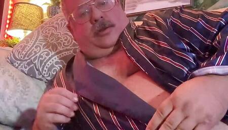 Sugar Rich Sugar Distinguished Gentleman with Biggest Belly with the Biggest Cock Has Wonderful Man Tits