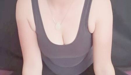 Relaxing with yoga and chainsmoking