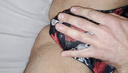 Milking My Cock in My Stin Thong