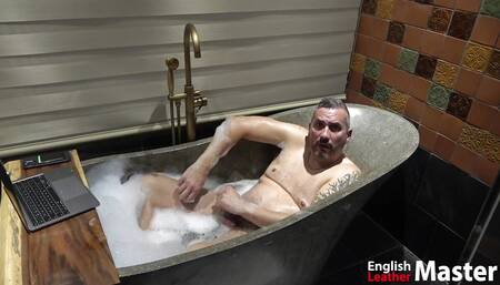 JOI from chubby uncut stepuncle in bathtub PREVIEW