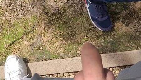 Got horny on a car ride and drove to the rest area