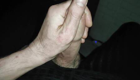 Masturbating with a full bladder until I