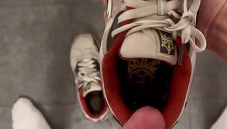 Horny full of pissed sneakers!!